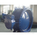 Double Flange Butterfly Valve Awwa C504 with Gearbox